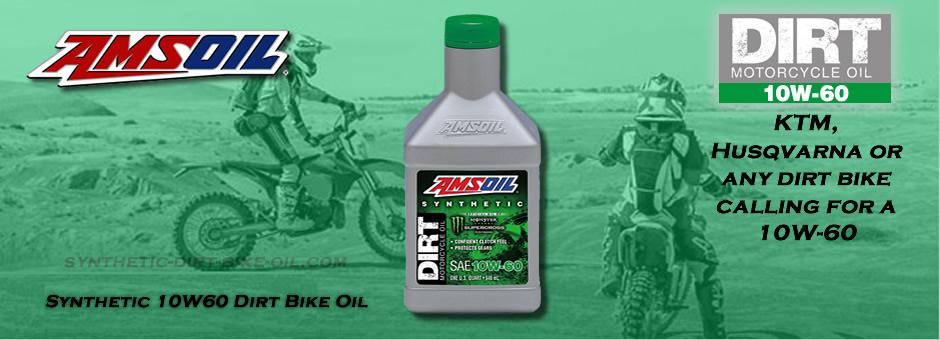 Amsoil 10W-40 Synthetic Dirt Bike Oil -  Dirt Bike Oil